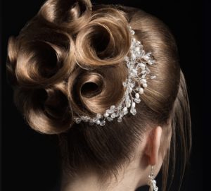 Collection of wedding hairstyles. Beautiful girls. Beauty hair.